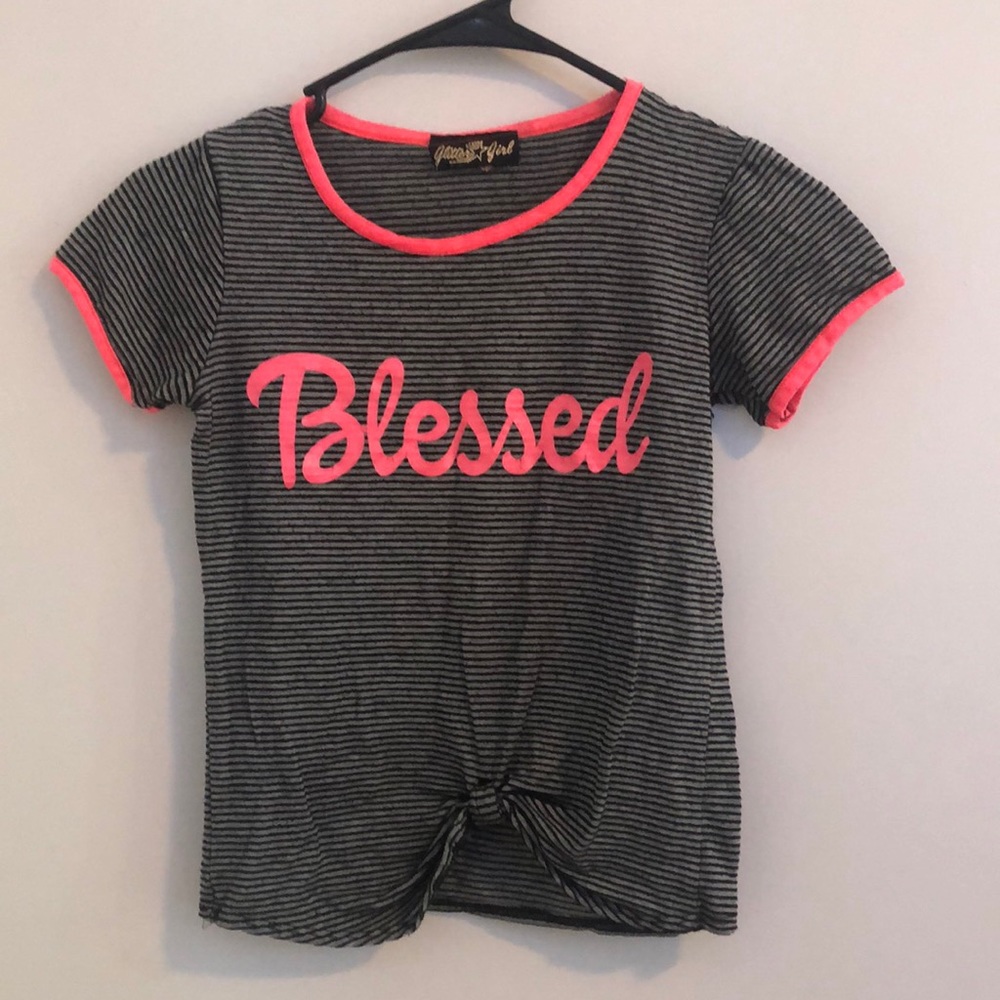 Glitter girl blessed shirt